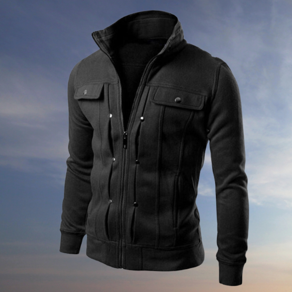 Veste zippée Sport avec col relevé