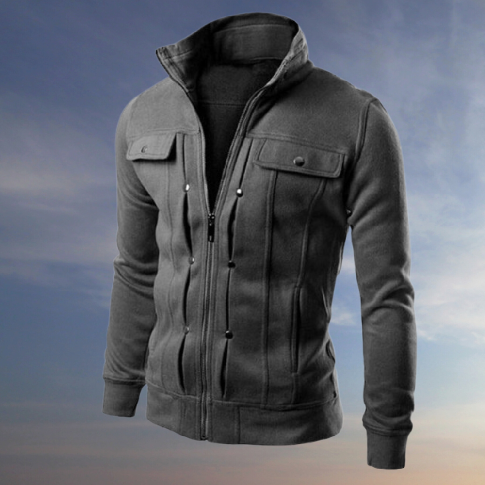 Veste zippée Sport avec col relevé
