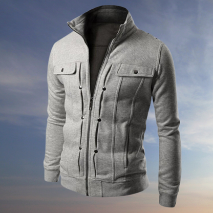 Veste zippée Sport avec col relevé