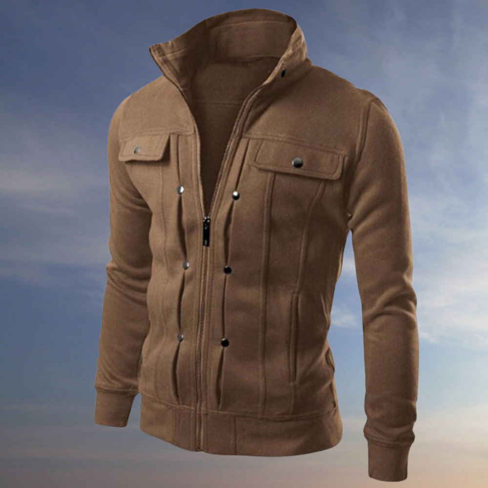 Veste zippée Sport avec col relevé