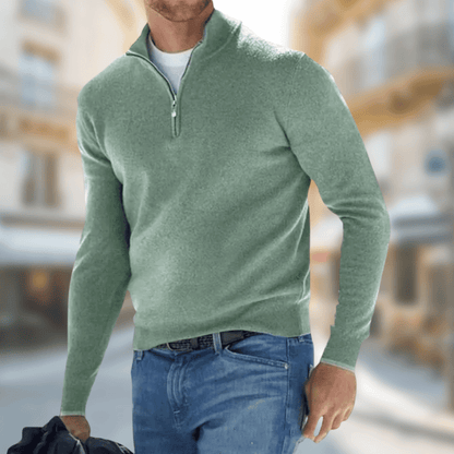 Pull Marin Homme à Fermeture Éclair