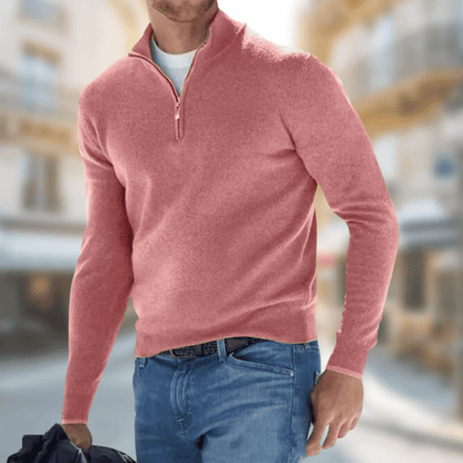 Pull Marin Homme à Fermeture Éclair