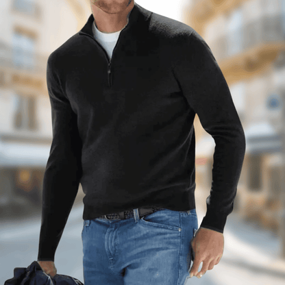 Pull Marin Homme à Fermeture Éclair