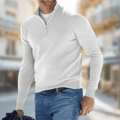 Pull Marin Homme à Fermeture Éclair