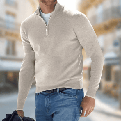 Pull Marin Homme à Fermeture Éclair
