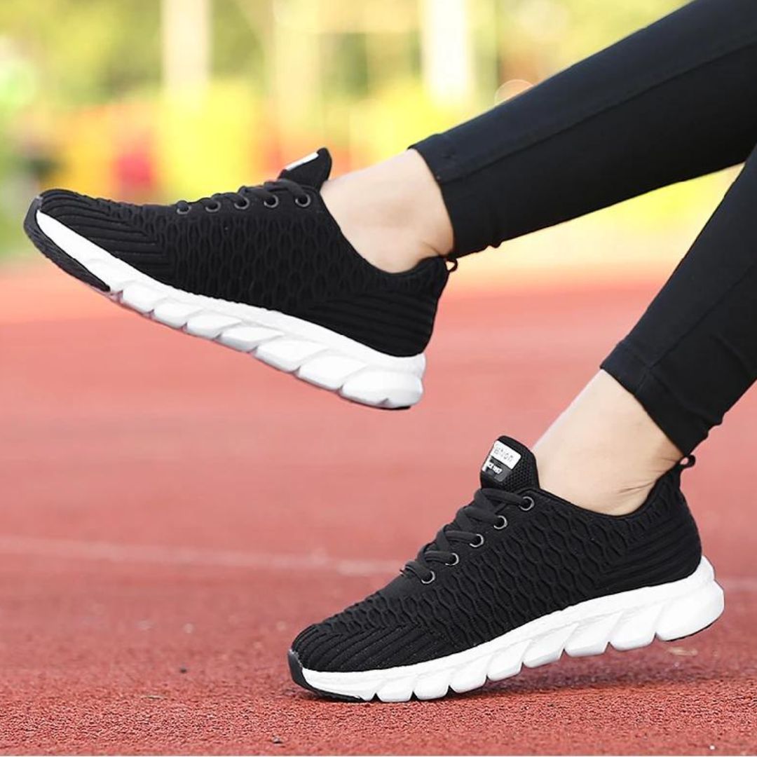 Chaussures de sport femme confortables avec semelle amortie