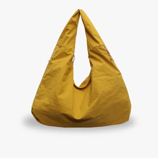 Sac à main en toile jaune vintaged pour femme - PanierRoyale