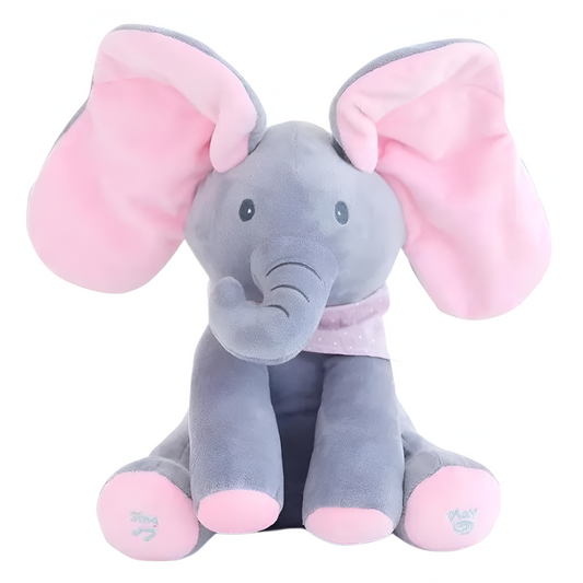 Peluche Éléphant Mignon et Doux pour Enfants - PanierRoyale