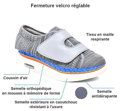 DiabeCare™ – Chaussures Orthopédiques Unisexes Confort et Soutien Optimal