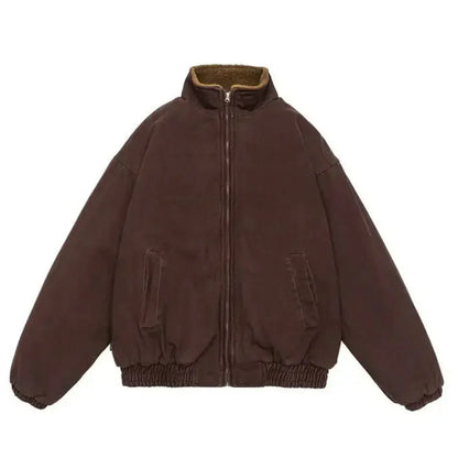 Veste Hiver Homme Casual à Fermeture Éclair - BerlinGlamour