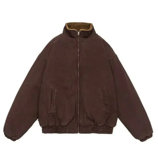 Veste Hiver Homme Casual à Fermeture Éclair - BerlinGlamour