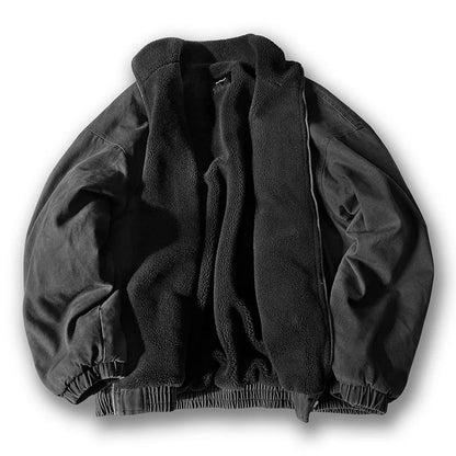 Veste Hiver Homme Casual à Fermeture Éclair