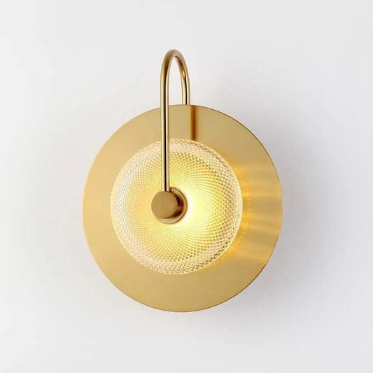 Dorevia™ – Applique Murale LED Or & Vert Moderne avec Lumière Chaude