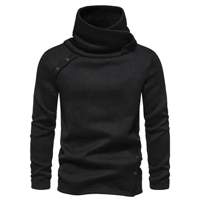 Pull Col Montant Chic Homme Hiver