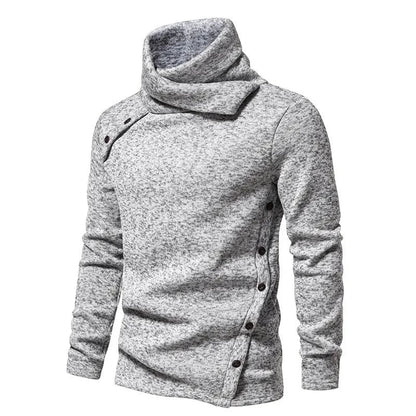 Pull Col Montant Chic Homme Hiver