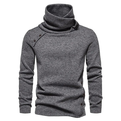 Pull Col Montant Chic Homme Hiver - PanierRoyale