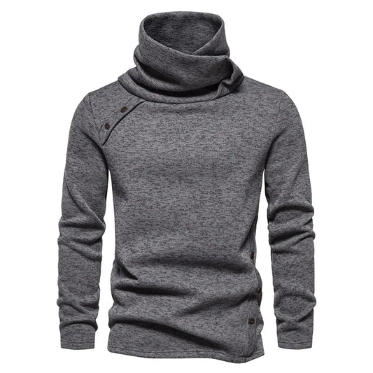 Pull Col Montant Chic Homme Hiver - PanierRoyale