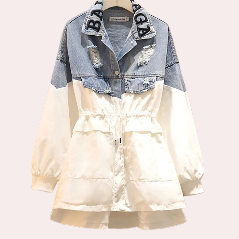 Veste en Jean Cordon à la Mode - vue 2