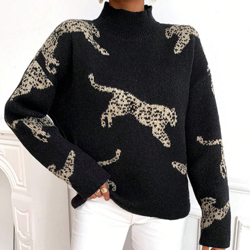 PRISCILA - Pull Tricoté à la mode pour Femmes