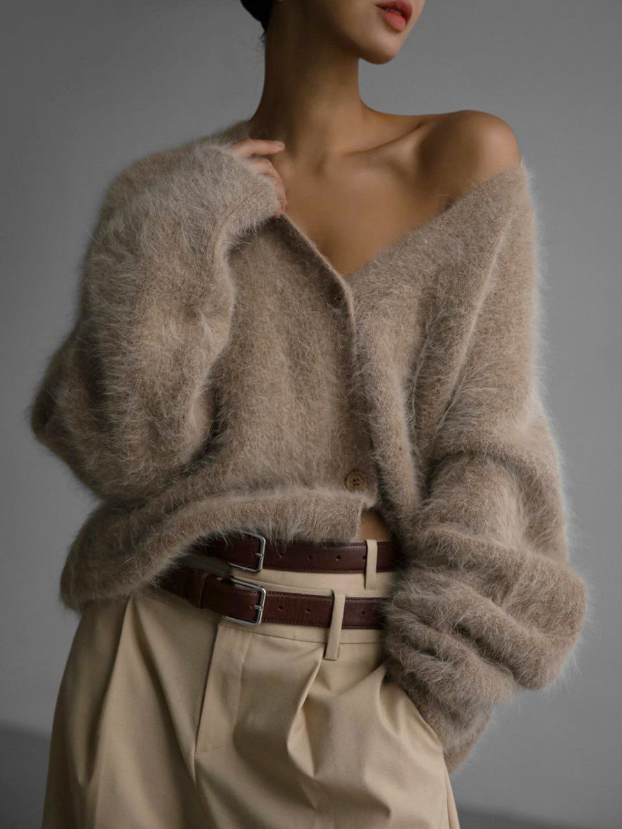 Cardigan Féminin Douillet Hiver - luxestyle