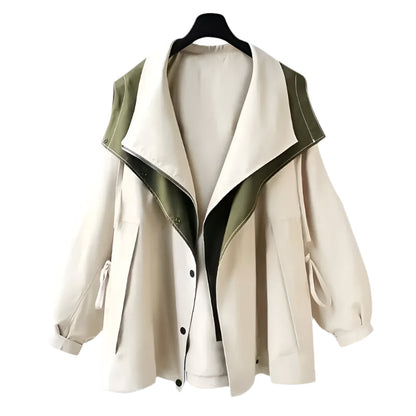 Veste Imperméable Femme 2 en 1 Étanche et Ventée