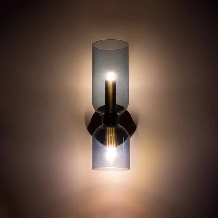 DuoVerre™ – applique murale double faisceau en verre