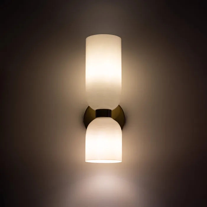 DuoVerre™ – applique murale double faisceau en verre