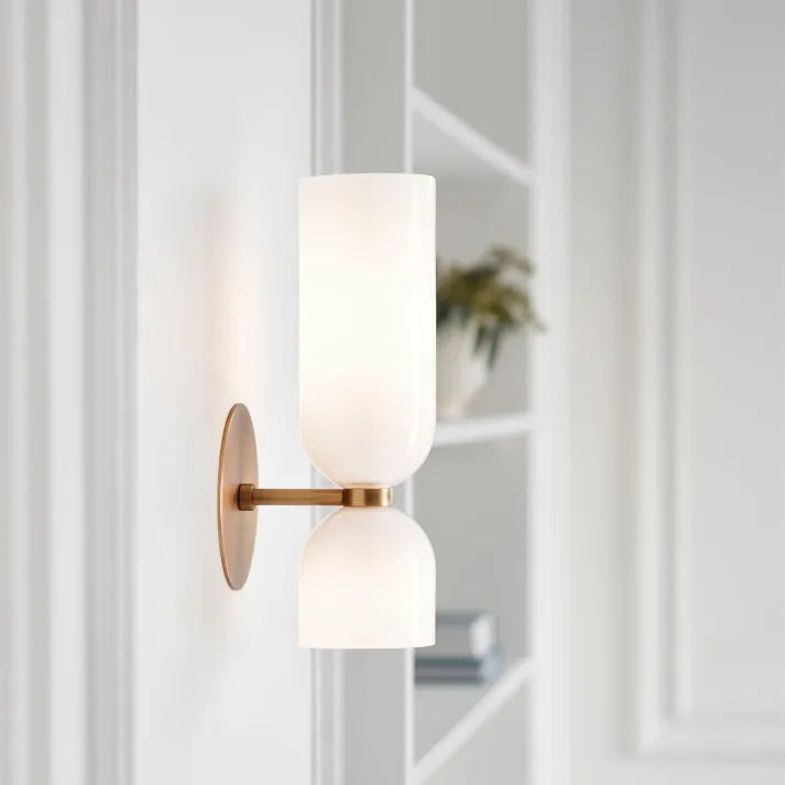 DuoVerre™ – applique murale double faisceau en verre