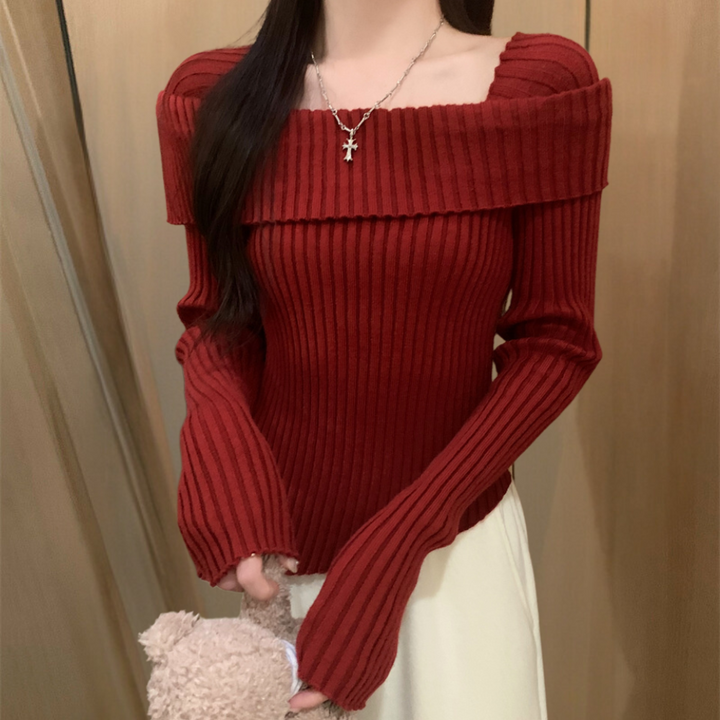 Pull Épaules Dévoilées Chic et Élégant