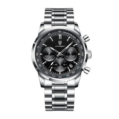 Montre Homme Acier Inoxydable 40mm Élégante