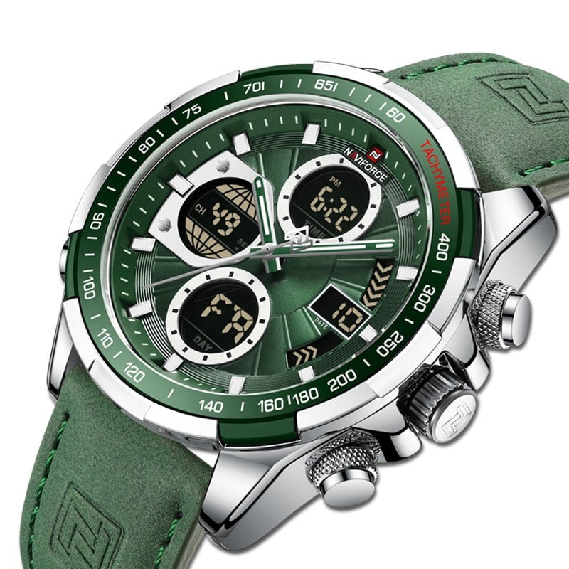 Montre Homme Marine Élégante et Résistante - BerlinGlamour