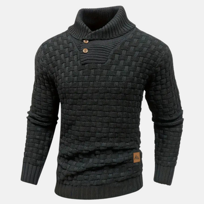 Pull Homme En Maille Doux et Polyvalent