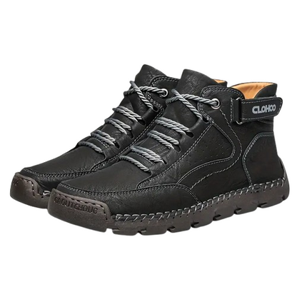 Chaussures de Randonnée Homme en Cuir Confortable - BerlinGlamour