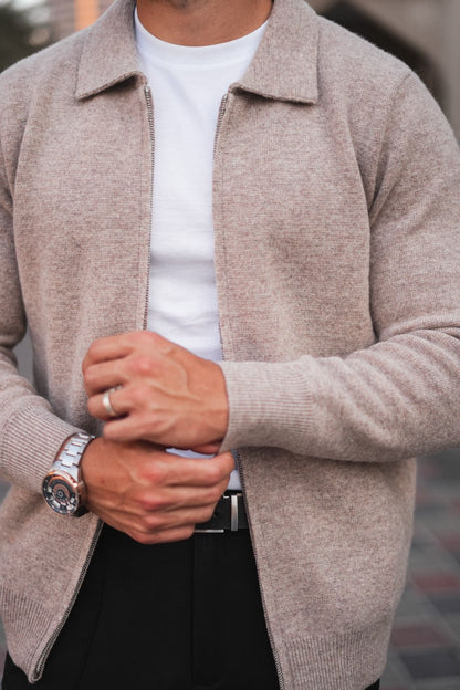Cardigan Homme Cachemire Doux et Élégant