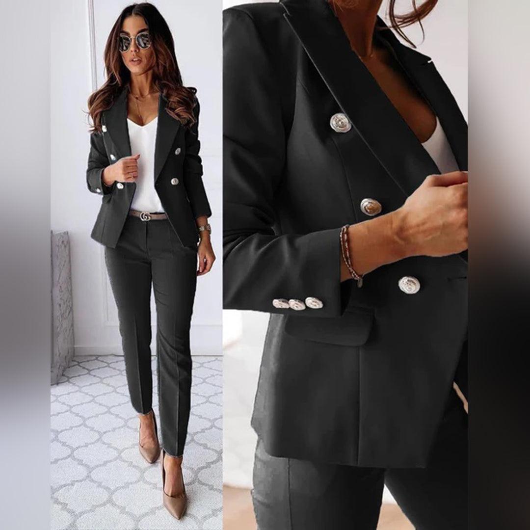 Costume Femme 2 Pièces Chic et Professionnel pour Bureau - PanierRoyale