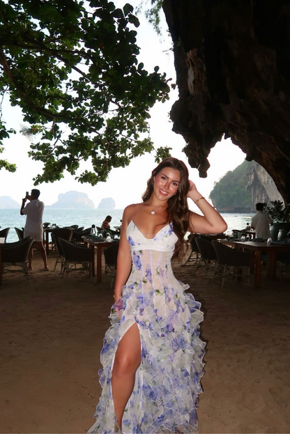 Robe Été Fleurs Grande Taille Décolleté