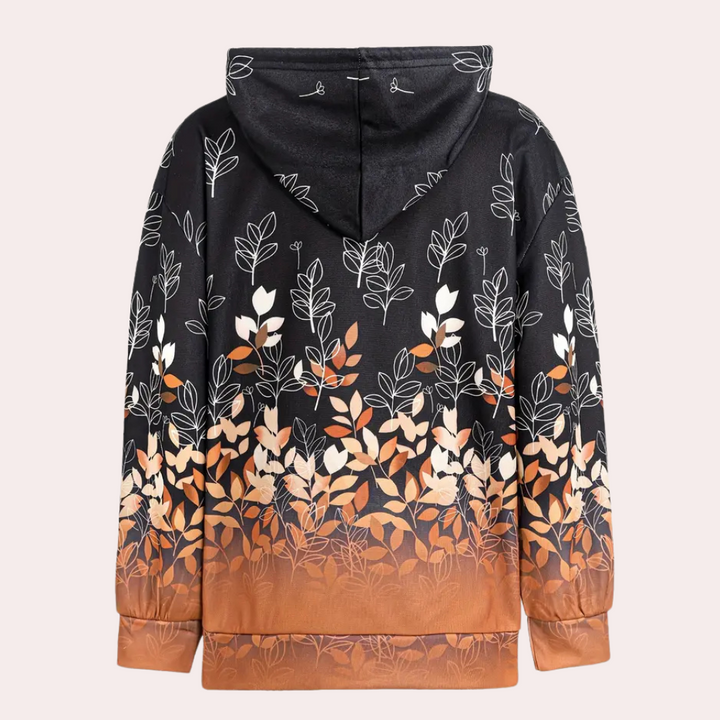 Veste à Capuche Élégante Marron - vue 2