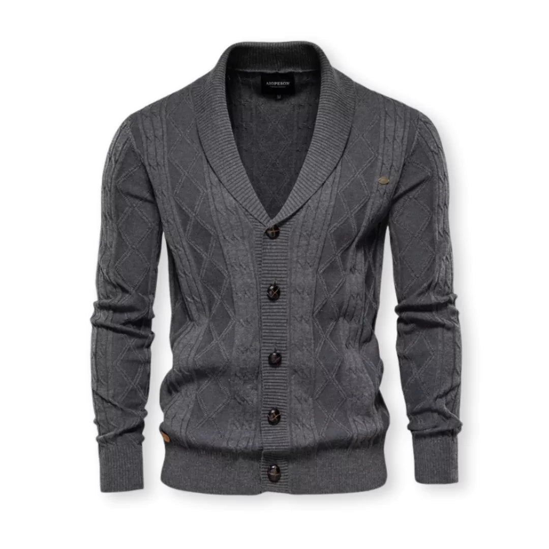 Pull Homme Col Roulé Élégant Classique