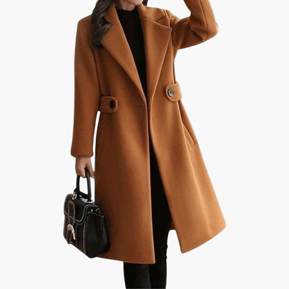 Manteau Femme Hiver Classique Double Bouton