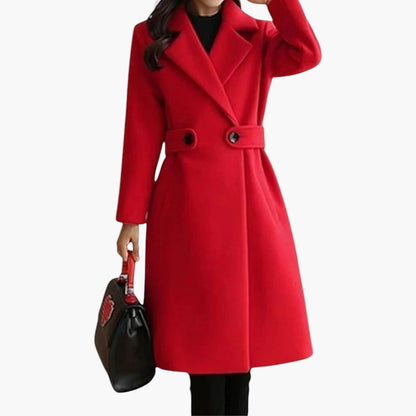 Manteau Femme Hiver Classique Double Bouton