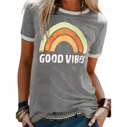 T-Shirt Homme Été Couleur Unie