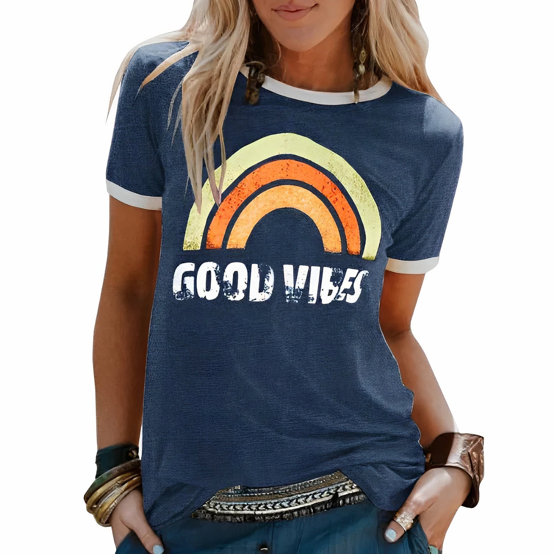 T-Shirt Homme Été Couleur Unie - PanierRoyale