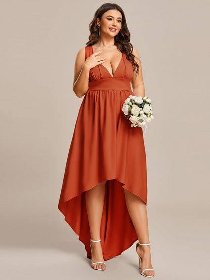 Robe de soirée Femme Taille empire Col en V Fluide