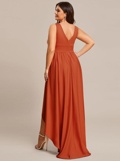 Robe de soirée Femme Taille empire Col en V Fluide
