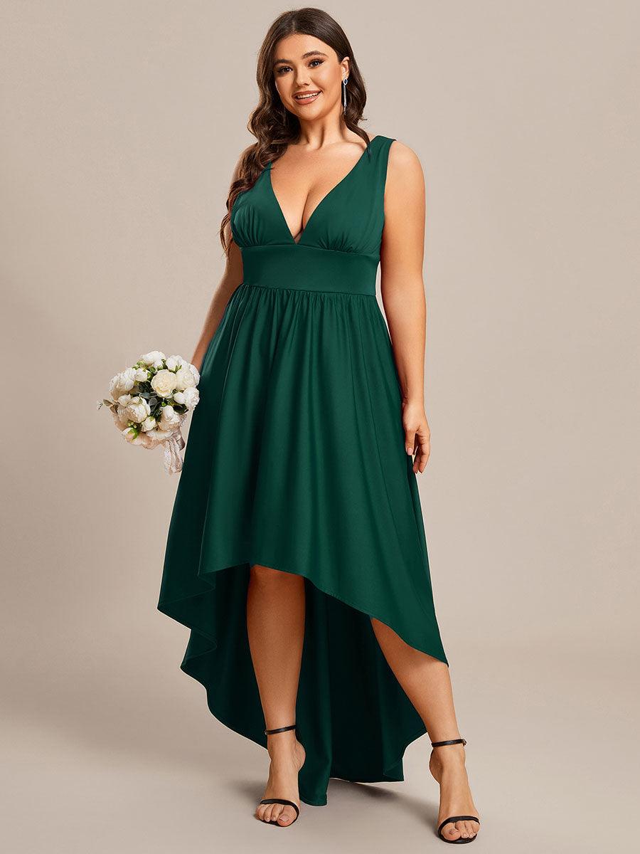 Robe de soirée Femme Taille empire Col en V Fluide