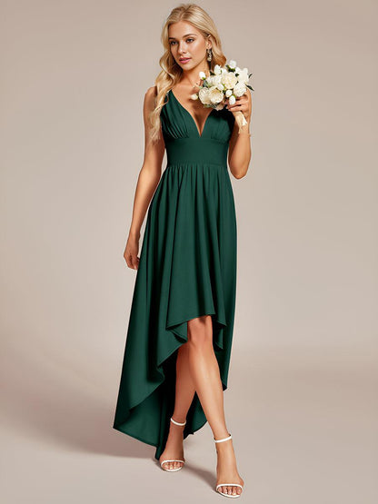 Robe de soirée Femme Taille empire Col en V Fluide