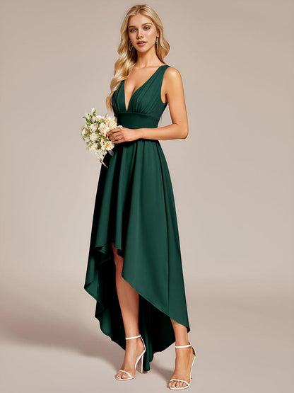 Robe de soirée Femme Taille empire Col en V Fluide