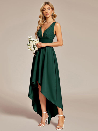 Robe de soirée Femme Taille empire Col en V Fluide