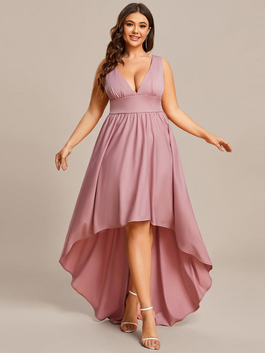 Robe de soirée Femme Taille empire Col en V Fluide