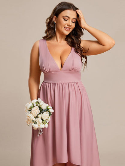 Robe de soirée Femme Taille empire Col en V Fluide